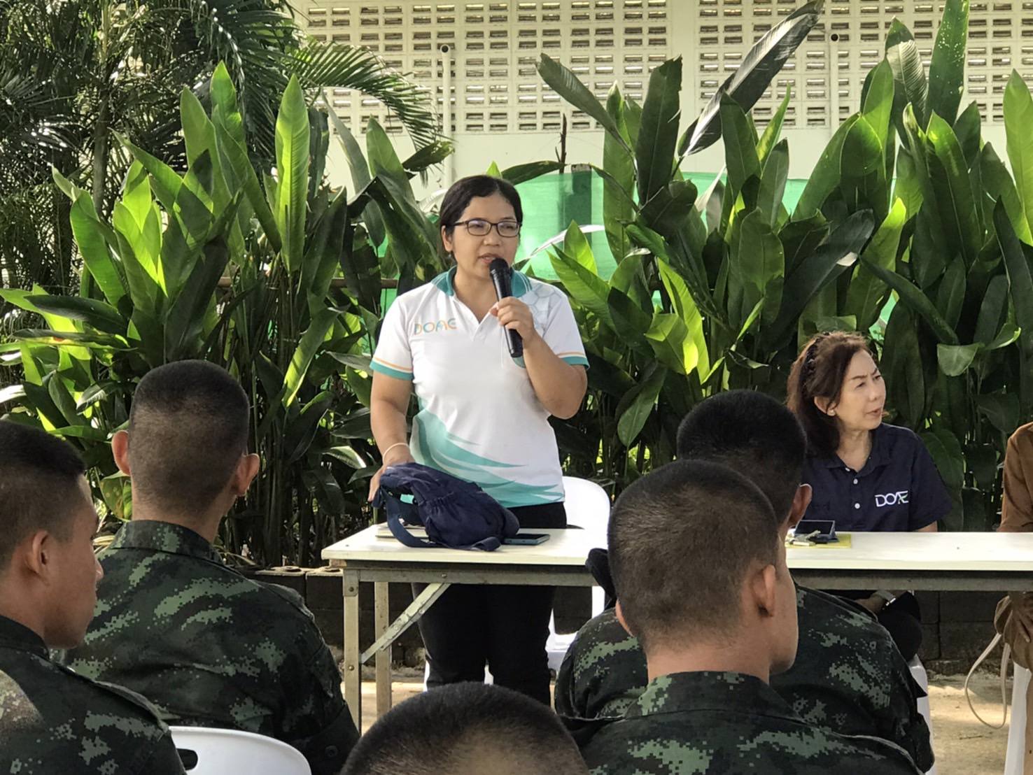 ศูนย์ขยายพันธุ์พืชที่ 7 จังหวัดมหาสารคาม ร่วมติดตามผลการอบรมโครงการเตรียมความพร้อมทหารกองประจำการสู่การเป็นทายาทเกษตรรุ่นใหม่ ประจำปี 2568